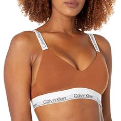 Calvin Klein Modern Cotton Naturals Lightly Brown Lined Bralette Qf7030-211 Brand New With Tag. 100% Authentic. A Calvin Klein Icon, Crafted In A Natural Color Palette. This Modern Cotton Bralette Is The Definition Of Effortless. Made With Super Soft And Supple Cotton Stretch Blended With Modal For All Day Comfort. Designed With The Original Calvin Klein Logo Band, This Is A Sporty Look That Feels Sexy Everyday. Super Soft Cotton Modal Blended With Stretch In A Natural Color Palette. Lightly Lin Casual Loungewear Bra, Calvin Klein Long Sleeve Bra, Calvin Klein Seamless Fitted Bra, Calvin Klein Seamless Spring Bra, Calvin Klein Modern Seamless Intimates, Calvin Klein Bra Pack, Natural Color Palette, Cotton Bralette, Brown Line