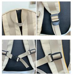 Waterproof nylon Women Backpack Korean Preppy Style bagpack Sac A Dos Adolescent Fille Large Capacity Travel Daypack Laptop Bag [20240117] Beige Nylon Backpack For Outdoor Activities, Beige Nylon Outdoor Backpack, Korean Preppy Style, Korean Preppy, Backpack Korean, Duck Gifts, Coffee Sizes, Travel Daypack, New Years Sales