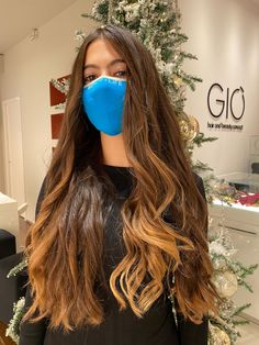 Mask Woman, Half Mask, Female Transformation, Dust Mask, Long Hair Styles, Hair Styles