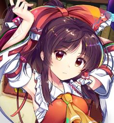 Reimu Hakurei Icon, Pfp Japanese, Touhou Lost Word, Touhou Pfp, Muse Dash