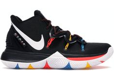 Buy and sell authentic Nike shoes on StockX including the Nike Kyrie 5 Friends and thousands of other sneakers with price data and release dates. Tips For Basketball, Zapatillas Nike Basketball, Irving Shoes, Nike Kyrie 5, Girls Basketball Shoes, Kyrie 5, 5 Friends, Kd Shoes, Black Basketball Shoes