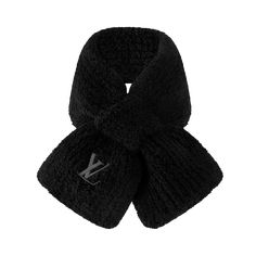 LOUIS VUITTON® - Only Lv Mini Comfy Scarf - Black Micro Bags, Louis Vuitton Official Website, Louis Vuitton Collection, Louis Vuitton Designer, Leather Denim, Louis Vuitton Official, Silver Jewelry Fashion, Monogram Bag, Blanket Scarf