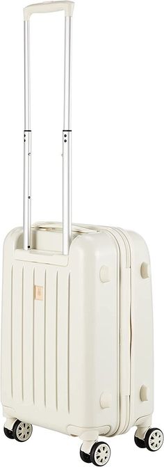 The Miffy Carry-On Travel Suitcase is a stylish and functional choice for any modern traveler. Featuring a white classic Miffy face design and made with high-quality materials, this travel suitcase is both practical and chic. It has been designed with travelers in mind and combines fashion with function for the ideal carry-on luggage. - Color: Cream- Materials: Polycarbonate + ABS- Total external dimensions: approximately 21.3"h x 14.2"w x 9.1"d inches- Total combined dimensions: approximately 4 Miffy Face, Travel Suitcase, Suitcase Traveling, Carry On Luggage, Face Design, Beauty Items, Chic Design, Phone Numbers, Carry On