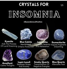 Crystals For Physic Abilities, Crystals Good For Sleep, Witchcraft Crystal Guide, Witchcraft For Beginners Crystals, Crystals Every Witch Should Have, Semi Precious Stone Bracelet