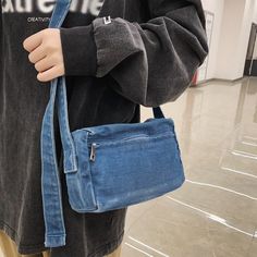 Shoulder bag Size:length 25cm,Width 8cm,Height 13cmThe error is 0-3cm Color:Black BlueMain Material: Denim Suitable for the crowd: teenagers, students, office workers, travel If you have any questions, please feel free to contact us, we will help you, wish you a happy shopping. [23y 8m 1d]Simple Solid Color Women Canvas Bag Female Washed Denim Shoulder Bag Girl Boy Leisure Crossbody Bag College Student Travel Handbag Casual On-the-go Pouch With Zipper Pocket, Casual Handheld Shoulder Bag With Zipper Pocket, Denim Crossbody Shoulder Bag For School, Casual Handheld Satchel With Zipper Pocket, Casual Rectangular Chest Bag With Mobile Phone Pocket, Casual Belt Bag Satchel With Zipper Pocket, Casual Satchel Belt Bag With Zipper Pocket, Rectangular Denim Blue Shoulder Bag For School, Casual Handheld Shoulder Bag With Pockets