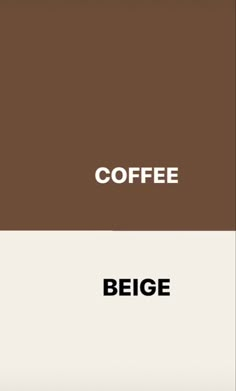 the coffee logo is shown in three different colors