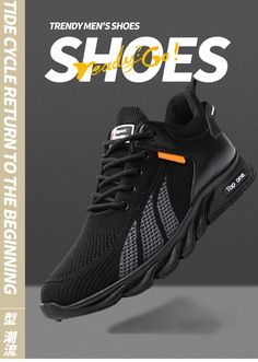 These Men's Breathable Running Sneakers from Fitted for the Occasion are perfect for any season. The upper material is air mesh, making them breathable and comfortable. The outsole is made of rubber, making them hard-wearing and durable. The insole is made of EVA for extra cushioning. The lace-up closure ensures a secure fit. These shoes are true to size, so you can be sure to get the perfect fit. These sneakers are perfect for running, walking, or any other outdoor activity. The mixed colors ma Shoes For Men Sneakers, Trendy Mens Shoes, Sneakers Comfortable, Lightweight Running Shoes, Mens Workout Clothes, Men Sneakers, Mesh Shoes, Shoe Insoles, Womens Workout Outfits