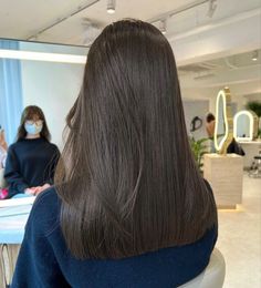 Bitter Brown Hair, Medium Hair Back View, Haircut Bangs, Olive Hair, Hairstyles For Layered Hair, Haircut Hairstyle, Hair Up Styles