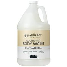 Ginger Lily Farms Botanicals Fragrance-Free Nourishing Body Wash is formulated with aloe. Recommended for commercial use in locker rooms and home use for refills. Nourishing body wash softens, smooths and nourishes skin leaving skin deeply hydrated. Paraben, sulfate, phosphate, gluten and cruelty-free. 100% vegan. Size: 128 fl oz. Club Fitness, Ginger Lily, Buffing Pads, Dip Powder Nails, Bath Shower, Nail Kit, Fragrance Free, Women Fragrance, Shower Bath