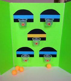 a green screen with some oranges on it and an image of basketball hoops