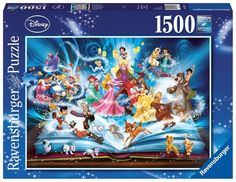 a puzzle box with disney characters on it