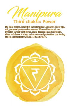 Solar Plexus Chakra Healing, The Solar Plexus Chakra, Third Chakra, Chakra Tattoo, Manipura Chakra, Chakra Health, Mindfulness Colouring