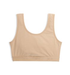 PRICES MAY VARY. Pull-on Closure FIT - Made for all body types, plus size inclusive, sizes XS-6X SUPPORT - Low-impact, lightweight support that's great for daily wear and gentle activities like yoga, pilates, walking, and more. COMFORT - No binding or riding up. Ultra-soft, breathable cotton fabric for comfortable all day wear. Tagless label to avoid skin irritation. DESIGN - Our high-quality cotton is double-layered to offer the comfort of a bralette, but with full coverage. No underwire, paddi Bra Essentials, Cotton Sports Bra, Short One Piece, Reversible Swimwear, Cotton Bra, Cotton Bralette, New Bra, Perfect Bra, Soft Bra