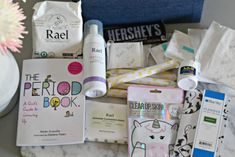 Organic Feminine Products, Box Diy Gift, Feminine Wipes, Healthy Period