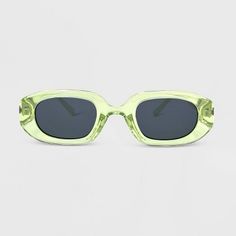 Oval Sunglasses, Green Crystals, Wild Fable, Lime Green, Fitness Fashion, Target, Drive, Sunglasses, Crystals