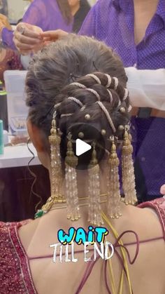 Sangeeta Ahuja on Instagram: "easy quick bridal hair style tutorial 🫶🏻❤️👸
.
.
.
hair by @sangeetas_glam_diva 

hair accessories @mayurcreation 
.
.
.
#glamdivabeautyacademy #sangeetaahuja #easyhairstyletutorials #hairstyle #bridalhairstyle #hairstyle #learnhairstyle #followmeformore #hairtutorial #hairhack #hairgoals #learnhair #hairfashion #hairgame #viralsong #stylingtips" Diva Hair, Viral Song, Tutorial Hair, Style Tutorial, Beauty Academy, Hair Game, Hair Hacks, Hair Goals, Hair Tutorial