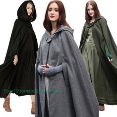 Long Cape Cloak Poncho Winter Womens Casual Loose Hooded Wool   Color:Black,Gray and so on Size:S-XL Material:Polyester       Payment 1. Payment must be made within 7 days of auction closing (Unpaid dispute will automatically open when item is not paid in 7 days). 2. PLEASE NOTE: SHIPPING&HANDING DOES NOT INCLUDE DUTIES, LOCATL TAXES OR ANY OTHER IMPORTATION FEES. 3. Please list your special requests (color, packages, value of declaration, etc.) in the EBAY NOTES SECTION when you make payment Sh Poncho Winter, Cape Cloak, Long Cape, Vests For Women, Poncho Cape, Wool Blend Coat, Vest Outfits, Womens Casual, Hooded Coat