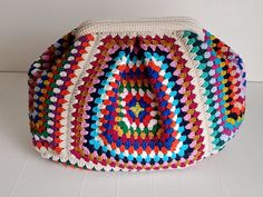 "Beige "Handmade Multicolor Granny Square Crochet Clutch, Crochet purse, Vintage style clutch, Crochet handbag, Crochet bag, kisslock bag, poppins bag, gift 39x32cm Inner phone case Other color: https://www.etsy.com/listing/1674633832/handmade-multicolor-granny-square?click_key=d6dcd37c051bc023581e700e514c77030d7b39c3%3A1674633832&click_sum=90428a85&ref=shop_home_active_2&frs=1&sts=1&crt=1 https://www.etsy.com/listing/1795624995/handmade-multicolor-granny-square?click_key=6b9bfd36b9b60586091787f Handmade Multicolor Crochet Clutch Bag, Poppins Bag, Handbag Crochet, Crochet Handbag, Crochet Clutch, Crochet Purse, Purse Vintage, Square Crochet, Crochet Purses