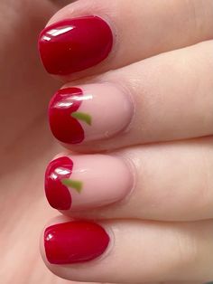 Nail Art For Real Nails, Easy Paint Nails, Fun Nails Easy, Nail Inspo Painted, Simple Nails You Can Do At Home, Fall Nails Easy Designs, Natural Nail Gel Manicure Designs, Twee Nails Aesthetic, Simple Short Nail Designs Fall