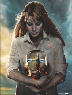 the poster for iron man 3, which is being used as an advertisement to promote its upcoming film