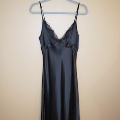 Bcbg Paris 100% Silk Lingerie Slip Dress Nwt Long Straps In Back That Tie Into A Bow Zipper And Clasp Enclosure In Back Beautiful Detail On Heam And Neckline. Neckline Has Sequined Detail Adjustable Straps Comes With Extra Sequined Beading Armpit To Armpit Laid Flat Aprox 17 Inches Length From Shoulder To Hem Aprox 48 Inches Silk Fitted Nightgown For Party, Fitted Silk Party Nightgown, Chic Sleeveless Sleepwear For Evening, Elegant Camisole Nightgown For Night Out, Elegant Evening Sleepwear With Built-in Bra, Elegant Lace Trim Sleepwear For Date Night, Elegant Fitted Sleepwear For Date Night, Fitted Sheer Slip Dress For Night, Chic Fitted Evening Sleepwear