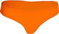 Orange Tie-side Swimwear, Orange Tie-side Bottom Swimwear For Swimming, Orange Seamless Swimwear For Sunbathing, Seamless Orange Swimwear For Sunbathing, Orange Stretch Swimwear For Swimming, Orange Stretch Swimwear For The Pool, Orange Stretch Swimwear For Pool, Stretch Triangle Top Swimwear In Orange, Orange Seamless Stretch Swimwear