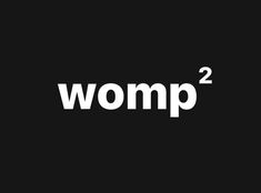 the word wowmp2 is shown in white on a black background, and it appears to