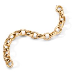 Meet Marilyn. This 18K Gold bracelet is our most substantial chain and can be worn alone or be a dramatic starting point to building your charm collection. 18K Yellow Gold 8 1/4 inches in length (8 inches when clasped) Polished Yellow Gold Link Bracelet, Yellow Gold Tarnish-resistant Bracelet With Rectangular Links, 14k Gold Chain Link Bracelet In Gold-tone, Gold-tone Solid Link Gold-plated Bracelet, Luxury Gold-tone Polished Finish Chain Bracelet, Monica Rich Kosann, 18k Gold Bracelet, Gold Link Bracelet, Gold Charm Bracelet