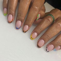 Fab Nails, Funky Nail Art, Hard Nails, Classy Acrylic Nails, Round Nails, Short Acrylic Nails Designs, Oval Nails, Minimalist Nails, Fabulous Nails