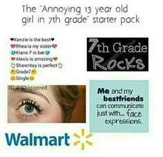 an ad for walmart with the caption's name and pictures on it