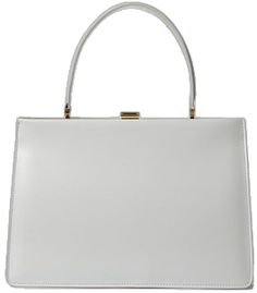 White Satchel Evening Bag With Detachable Strap, Classic Box Bag With Handles For Shopping, Classic Shopping Box Bag With Handles, Luxury White Evening Bag, White Satchel Evening Bag, White Evening Shoulder Bag With Detachable Handle, White Classic Box Bag For Shopping, Elegant White Handheld Box Bag, Classic White Box Bag For Shopping