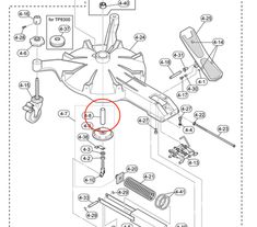 an image of the parts for a vehicle that is not in use, including steering wheel and