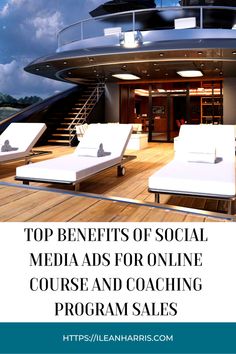 the top benefits of social media ads for online course and coaching program sales