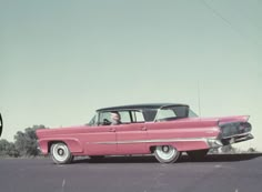 1958 Lincoln Premiere hardtop 0401-2002 Henry Ford Museum, Ford Lincoln Mercury, Pink Car, White Mat, Car Culture, Ford Motor Company