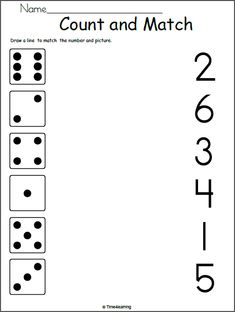 a printable counting game for kids with numbers and dices on the side,