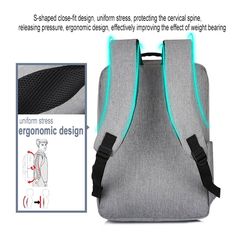 SPECIFICATIONSmodel: 28.0 cm * 12.0 cm * 41.0 cmStyle: FashionRain Cover: NoPattern Type: SolidOrigin: CN(Origin)Model Number: fashion backpackMale Mochila: DaypackMain Material: OxfordLining Material: PolyesterLaptop Backpacks for Men: Man Backpack Back packLaptop Backpack for Womens: Men Backpack School BagLaptop Backpack for Women: Men Backpack School BagLaptop Backpack: Multifunction RucksackItem Type: BackpacksItem Type: BackpacksInterior: Interior Slot PocketInterior: Cell Phone PocketInte Gray School Bag With Anti-theft Pocket, Gray Business Backpack, Gray Anti-theft School Bag, Large Capacity Gray Laptop Bag For School, Gray Large Capacity Laptop Bag For School, Casual Laptop Bag With Anti-theft Pocket For School, Casual School Laptop Bag With Anti-theft Pocket, Usb Design, Casual Trends