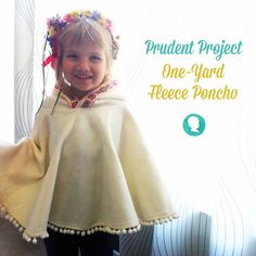 babyponchotutorial Fleece Poncho Pattern, Baby Poncho, Kids Poncho, Hooded Poncho, Poncho Pattern, Sewing Projects For Kids, Sewing Projects For Beginners