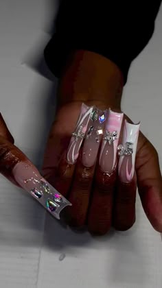 Workout Girly, Nails Aesthetics, Xl Nails, Idol Nails, Wigs Hairstyles, American Nails, Business Nails, Curved Nails