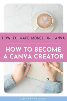 someone writing on a piece of paper with the words how to make money on canvas