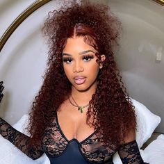 Product Name Klaiyi Pre-Cut Lace Wig Wear & Go Reddish Brown Jerry Curly Lace Closure Wig with Breathable Cap Beginner Wig Hair Material 100% Virgin Human Hair Hair Grade Klaiyi Hair, Virgin Hair, Jerry Curly Hair, Bleach/Dye Friendly Density 150%/180% Hair Color #33B Hair Length 16 Inch-24 Inch Circumference 22-22.5 Inches (54-58cm); Average Size Lace Wig Type 4x4 Lace Closure Wig Processing Time Ship The Order Within 24 Hours After Order Confirm, Except For Weekends And Holidays Delivery Time 4x4 Lace Closure Wig, Hair Bleach, Jerry Curl, Auburn Brown, Balayage Color, Hair Body Wave, Curly Lace Front Wigs, Red Wigs, Curly Human Hair Wig