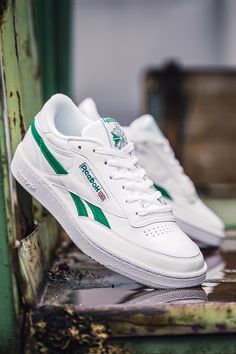 Reebok Revenge, Reebok Outfit, Reebok Club C Revenge, Club C Revenge, Shoes Skate, All White Sneakers