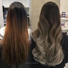 Ash Ombre, Women With Long Hair, Ombre Hair Blonde, Pinterest Hair, Beauty Hairstyles, Brown Blonde Hair, Hair Done, Hair Color Balayage