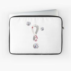 a laptop case with the letter y on it