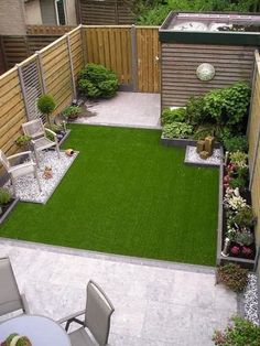 Kitchen Home Design, Small Backyard Garden, Home Ideas Kitchen, Small Backyard Garden Design, Design Home Ideas, Courtyard Gardens Design