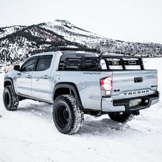 rci bed rack in toyota tacoma Overland Tacoma, Tacoma Off Road, Toyota Tacoma Mods, B13 Nissan, Snow Trails, Tacoma Mods, Toyota Tacoma 4x4, Tacoma 4x4, Bed Rack