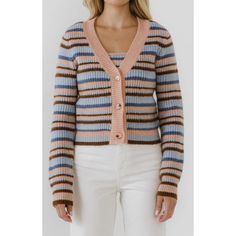 About This Item. Stripe Cardigan Button-Down Long Sleeves Hand Wash Cold Do Not Bleach Do Not Tumble Dry Iron Low Shell: 68% Acrylic 28% Polyester 4% Spandex We Ship Fast, And We Ship Out Same Business Day. We Do Not Accept Returns Over 30 Days Of Delivery Date. Refer To Ebay’s Return Policy To See If Item Is Eligible For Return. Features: Cardigan Size: Womens L Condition: New With Tags Everyday Pink Sweater For Spring, Pink Button-up Casual Sweater, Pink Casual Button-up Sweater, Casual Pink Button-up Sweater, Spring Striped Button-up Cardigan, Striped Buttoned Cardigan For Spring, Pink Knit Button-up Outerwear, Pink Knit Cardigan With Button Closure, Pink Knit Button-up Cardigan