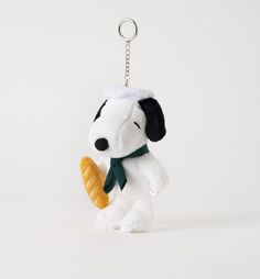 Peanuts Snoopy Bakery Man Plush Keyring [16cm] Washi Tape Notebook, Planner Stationery, Shugo Chara, Anne Of Green, Album Book, Line Friends, Peanuts Snoopy, Planner Accessories, Bag Packaging