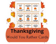 thanksgiving cards with the words, thanksgiving would you rather pay for it? and an image of