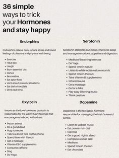 Increase Serotonin, Buch Design, Happy Hormones, Stressful Situations, Managing Emotions, Stay Happy, Money And Happiness