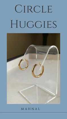 Delicate lightweight, mini-sized hoops that hug the ear love. These feature 24k gold plated over solid brass polished to a mirror finish. Sister style to the Square Huggies. To get more information about this beautiful piece ,visit our site . Contemporary Earrings, The Ear, The Square, A Mirror, Brass Earrings, Solid Brass, Gold Plate, Plating, Brass